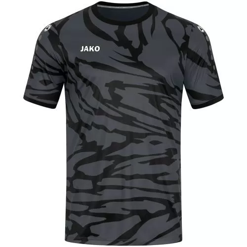 Jako Jersey Animal S/S - anthrazit/black