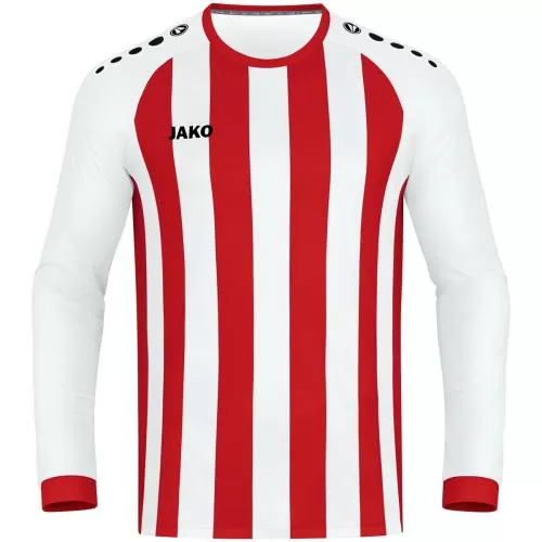 Jako Jersey Inter L/S - white/sport red