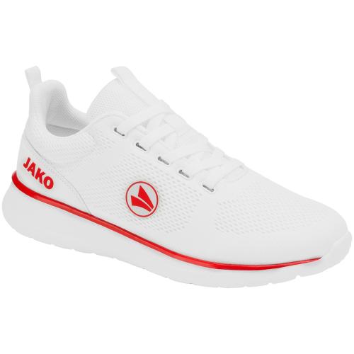 Preview: Jako Sneaker Team Mesh - weiß/rot