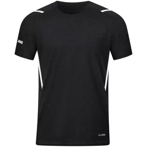Jako T-Shirt Challenge - schwarz meliert/weiß