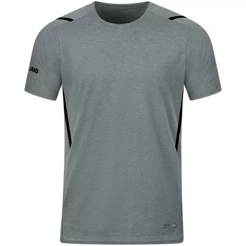 Jako Children T-Shirt Challenge - stone grey melange/black