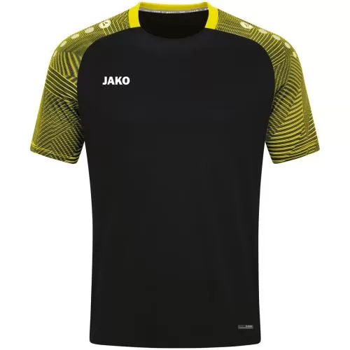 Jako T-Shirt Performance - black/soft yellow