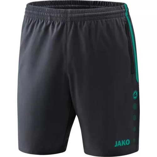 Jako Shorts Competition 2.0 - anthracite/turquoise