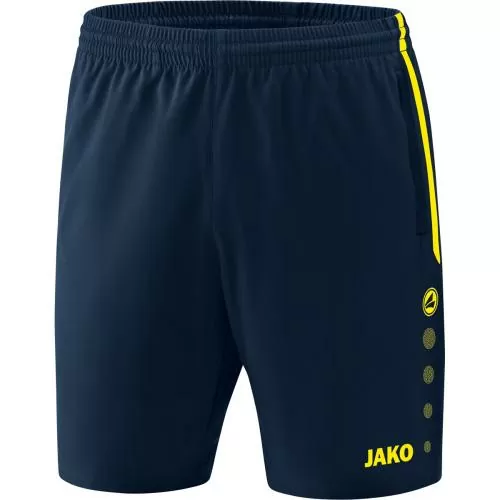 Jako Shorts Competition 2.0 - seablue/neon yellow