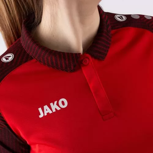 Jako Kinder Polo Performance - rot/schwarz