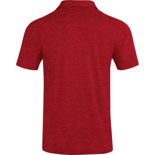 Preview: Jako Polo Premium Basics - rot meliert
