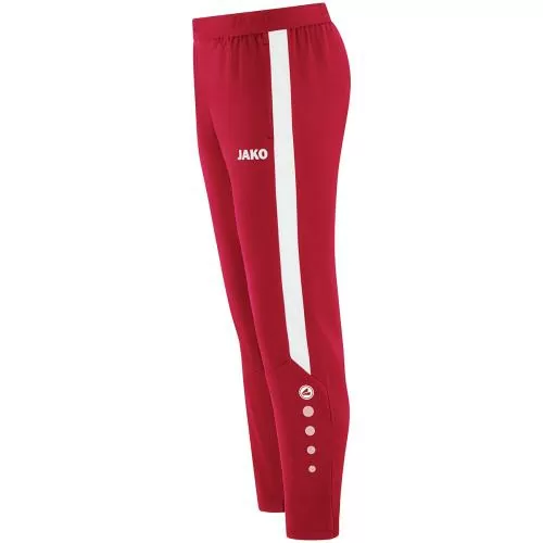 Jako Freizeithose Power - rot/weiß