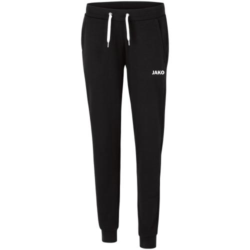 Preview: Jako Jogginghose Base mit Bündchen Damen - schwarz