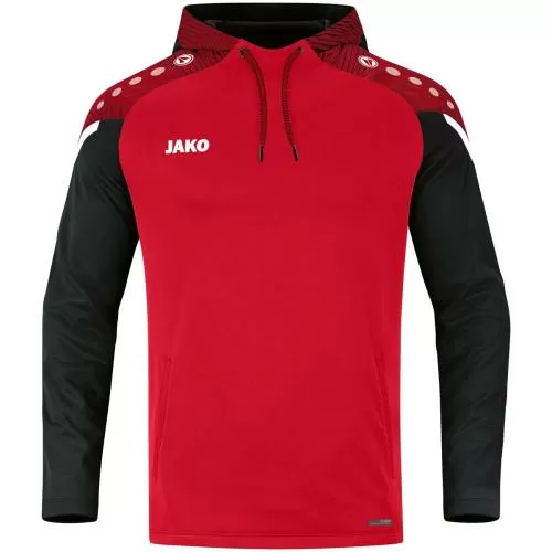 Jako Hooded Sweater Performance - red/black