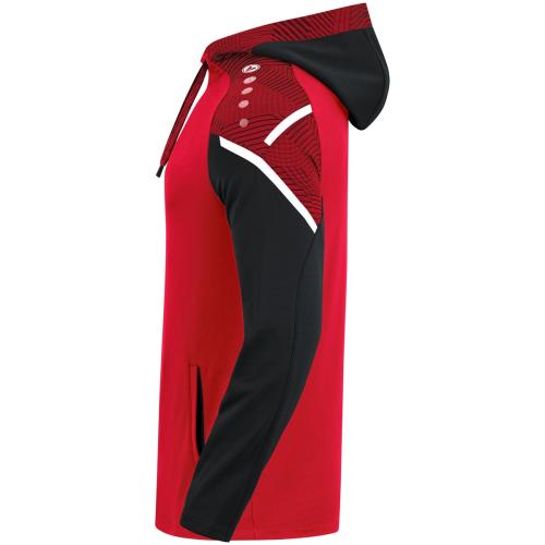 Preview: Jako Children Hooded Sweater Performance - red/black
