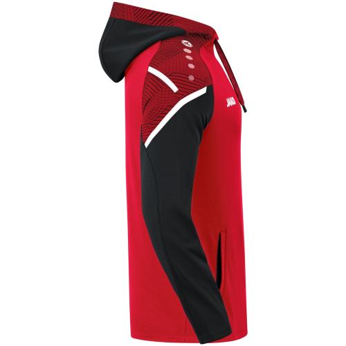 Preview: Jako Children Hooded Sweater Performance - red/black