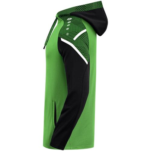Preview: Jako Children Hooded Sweater Performance - soft green/black