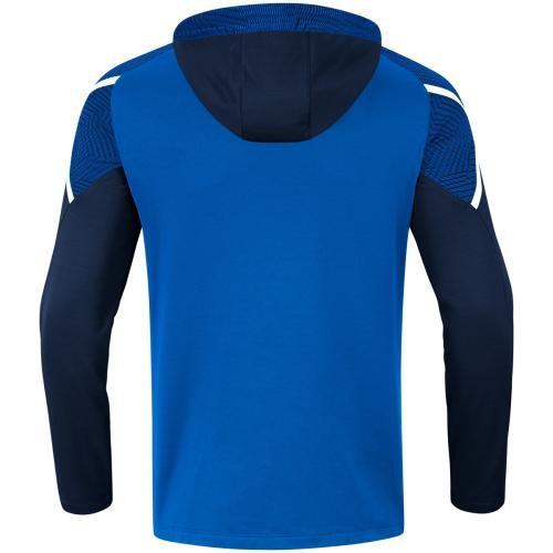 Preview: Jako Children Hooded Sweater Performance - royal/seablue