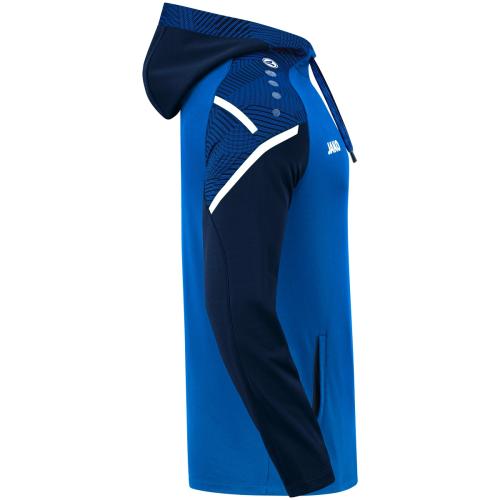 Preview: Jako Children Hooded Sweater Performance - royal/seablue