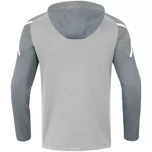 Jako Hooded Sweater Performance - soft grey/stone grey
