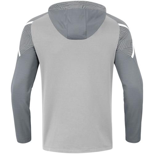 Preview: Jako Children Hooded Sweater Performance - soft grey/stone grey