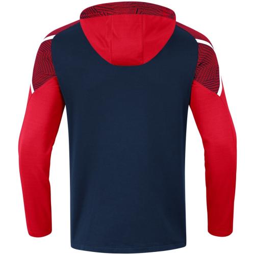 Preview: Jako Hooded Sweater Performance - seablue/red