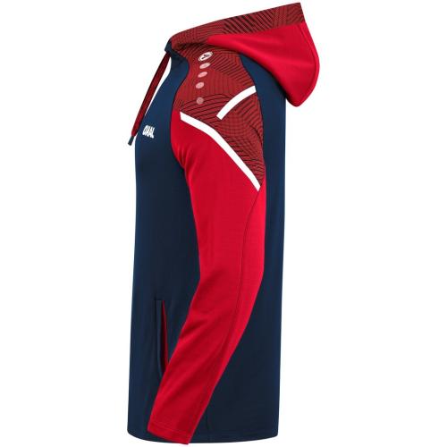 Preview: Jako Children Hooded Sweater Performance - seablue/red