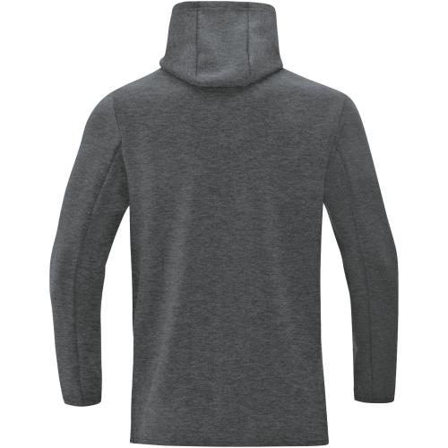 Preview: Jako Kapuzensweat Premium Basics - anthrazit meliert