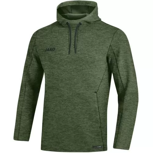 Jako Hooded Sweater Premium Basics - khaki melange