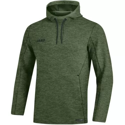 Jako Kapuzensweat Premium Basics - khaki meliert