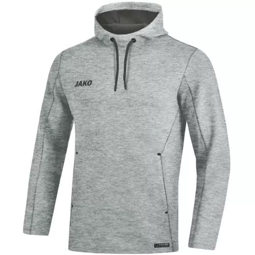Jako Kapuzensweat Premium Basics - hellgrau meliert