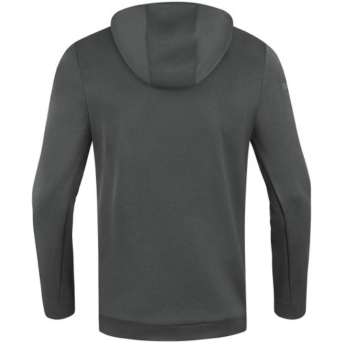 Preview: Jako Zip Hoodie Pro Casual - aschgrau