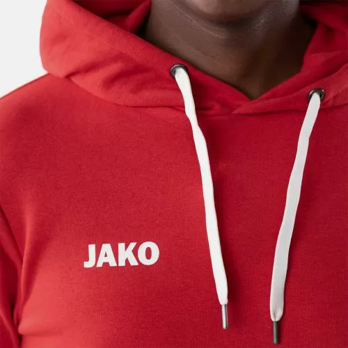 Jako Hooded Sweater Base - red
