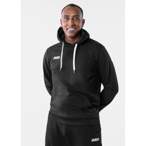 Preview: Jako Children Hooded Sweater Base - black