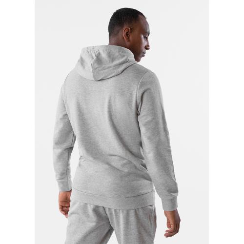 Preview: Jako Children Hooded Sweater Base - light grey melange