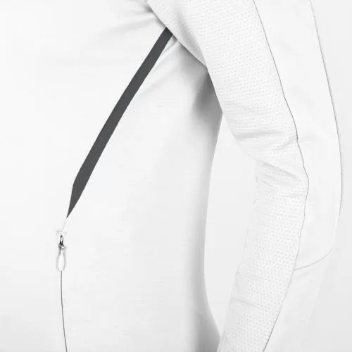 Jako Children Hooded Jacket Challenge - white/anthra light