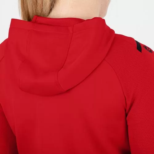 Jako Children Hooded Jacket Challenge - red/black
