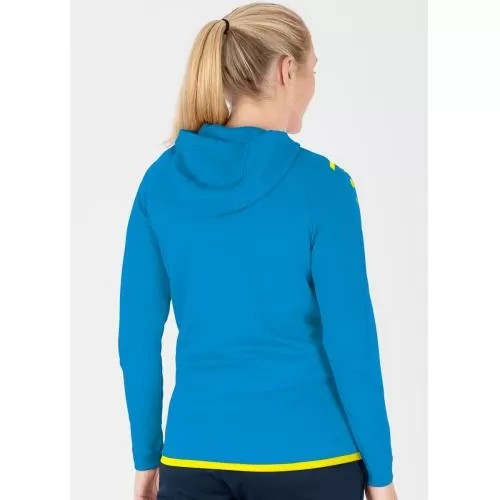 Jako Hooded Jacket Challenge - JAKO blue/neon yellow