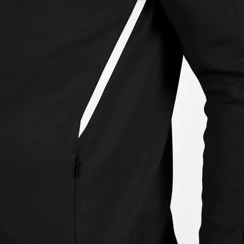 Jako Kinder Trainingsjacke Challenge mit Kapuze - schwarz/weiß