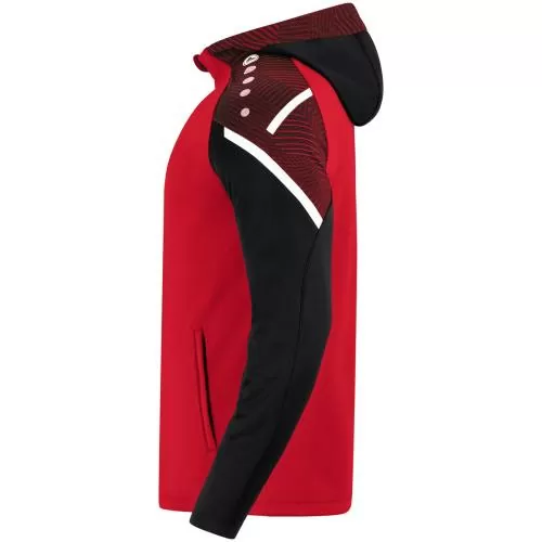Jako Hooded Jacket Performance - red/black