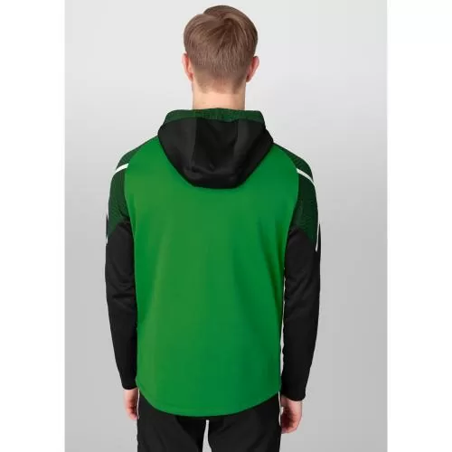 Jako Children Hooded Jacket Performance - soft green/black