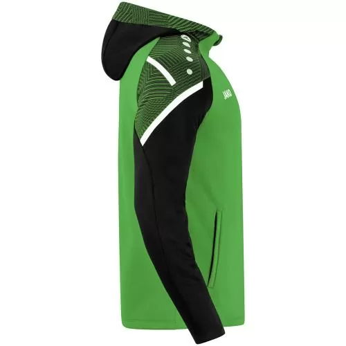 Jako Children Hooded Jacket Performance - soft green/black