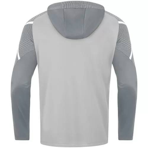 Jako Children Hooded Jacket Performance - soft grey/stone grey