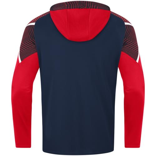 Preview: Jako Children Hooded Jacket Performance - seablue/red