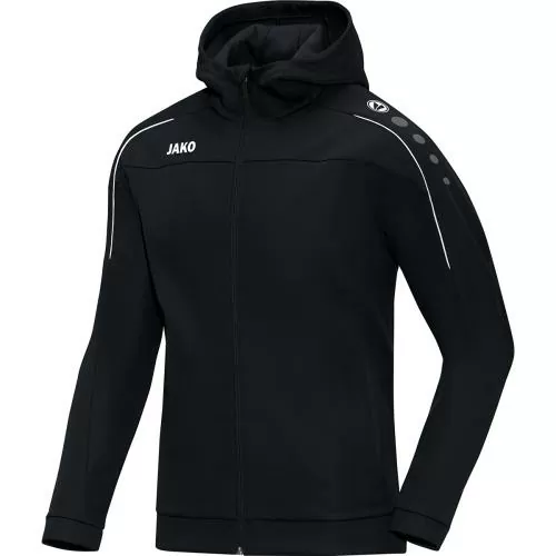 Jako Kapuzenjacke Classico - schwarz
