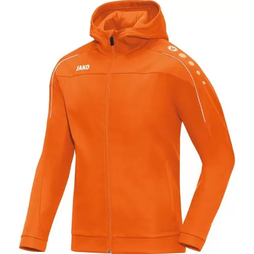 Jako Children Hooded Jacket Classico - neon orange