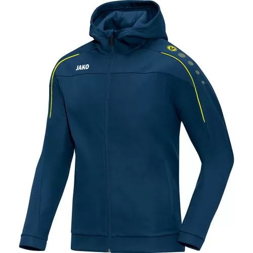 Jako Kapuzenjacke Classico - nightblue/citro