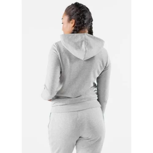 Jako Children Hooded Jacket Base - light grey melange