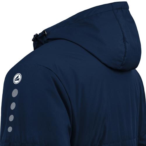 Jako Children Coach Jacket Team With Hood - seablue