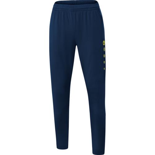 Preview: Jako Trainingshose Premium Damen - marine/neongelb