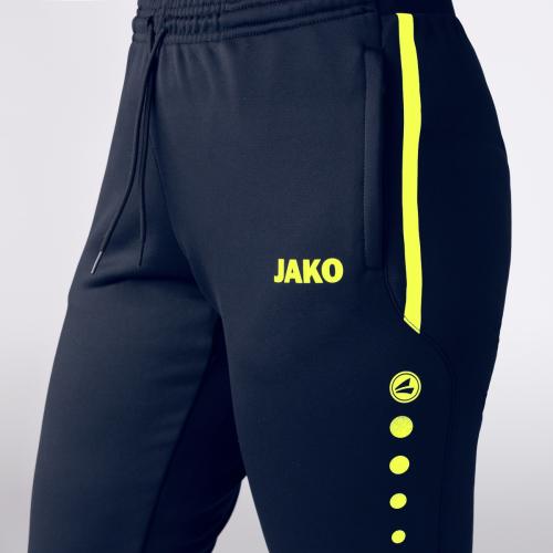 Jako Kinder Trainingshose Allround - marine/neongelb