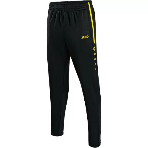 Jako Training Trousers Active - black/neon yellow
