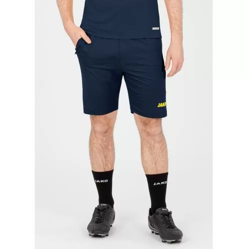 Jako Training Shorts Premium - seablue/neon yellow