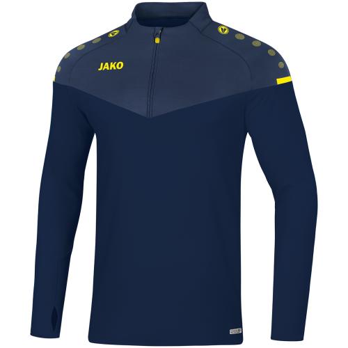 Preview: Jako Zip Top Champ 2.0 - seablue/dark blue/neon yellow