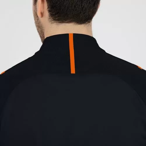 Jako Zip Top Challenge - black/neon orange
